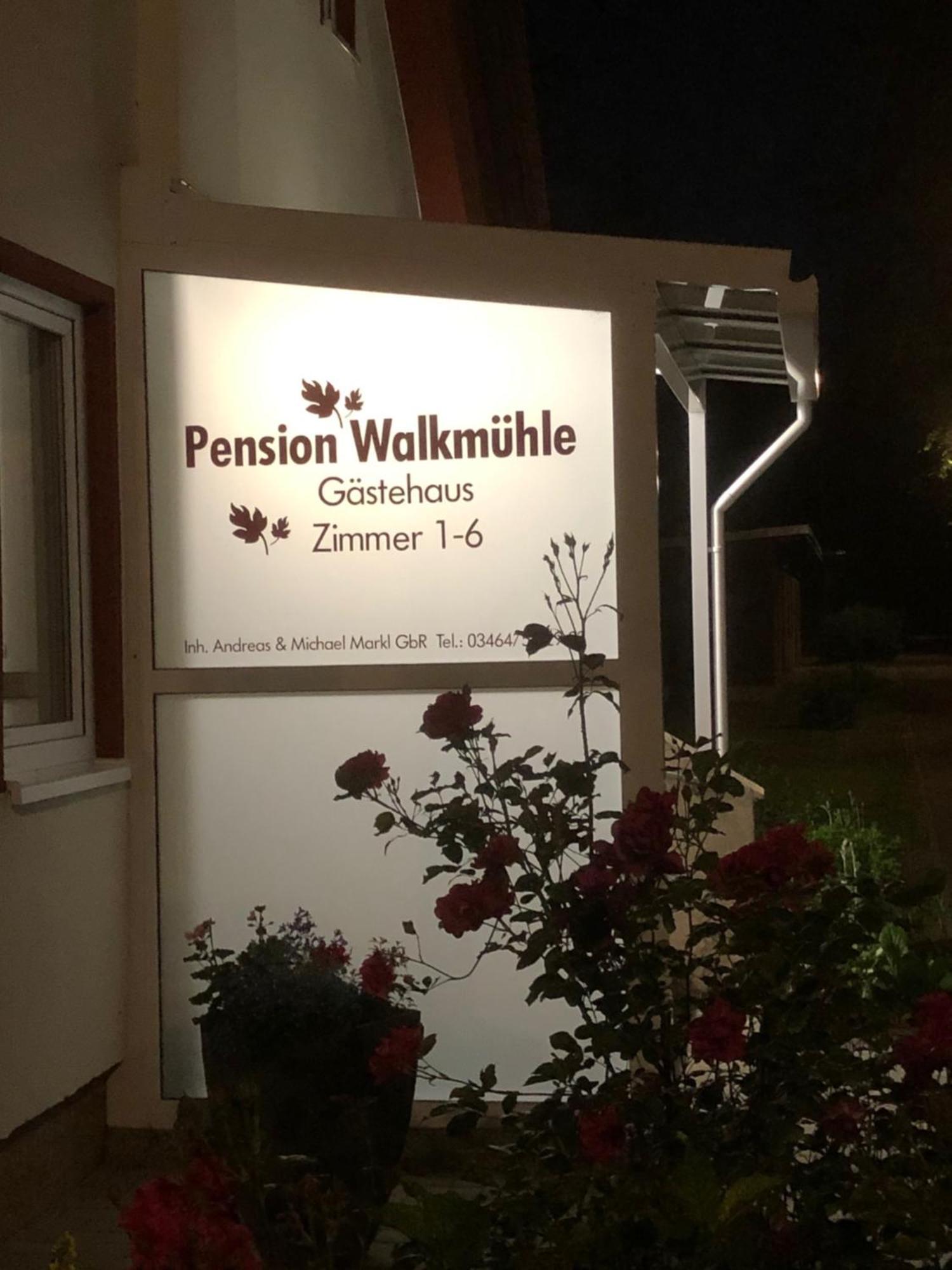 זאנגרהאוזן Pension Walkmuehle מראה חיצוני תמונה